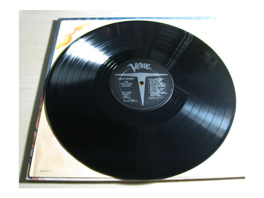Billie Holiday - The First Verve Sessions - MASTERDISK Mastered 1976 Verve Records VE-2-2503