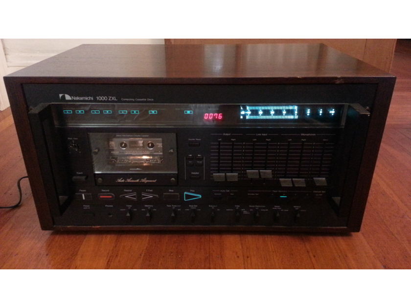 NAKAMICHI 1000ZXL Cassette Deck Complete Service by Willy Hermann  - The Top Deck