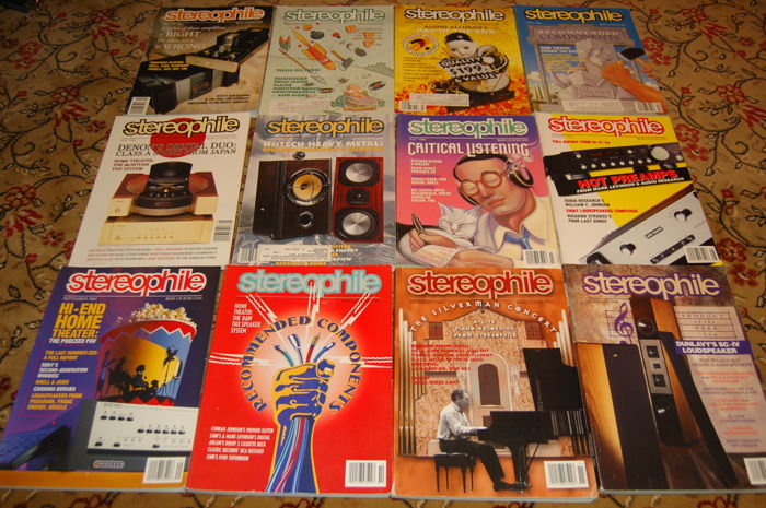 Stereophile magazine 1994-1997 48 issues