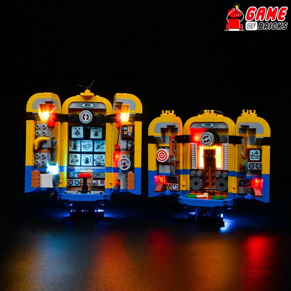 Light Kit for Brick-built Minions and their Lair 75551