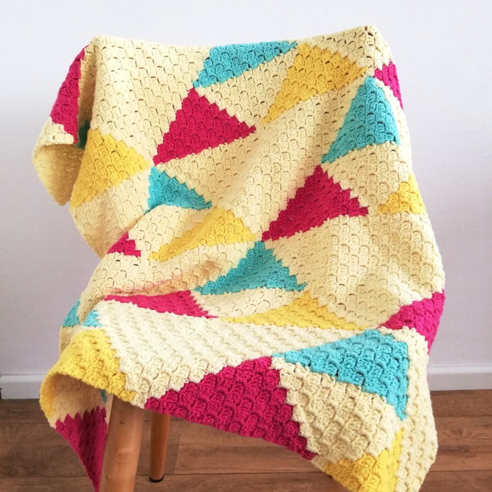 "California" baby blanket