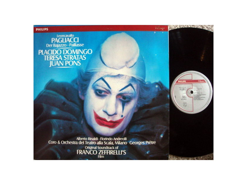 Philips Digital / ZEFFIRELLI-DOMINGO, - Leoncavallo Pagliacci, NM, 2 LP Set!