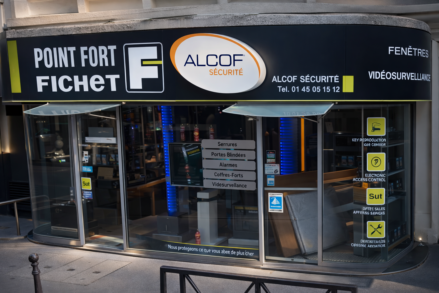 Agence Alcof Sécurité Paris 16ème