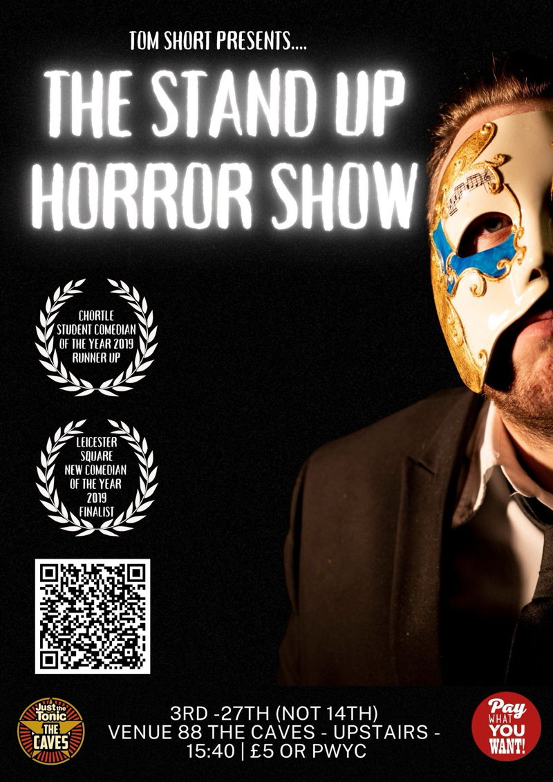 The poster for The Stand-Up Horror Show