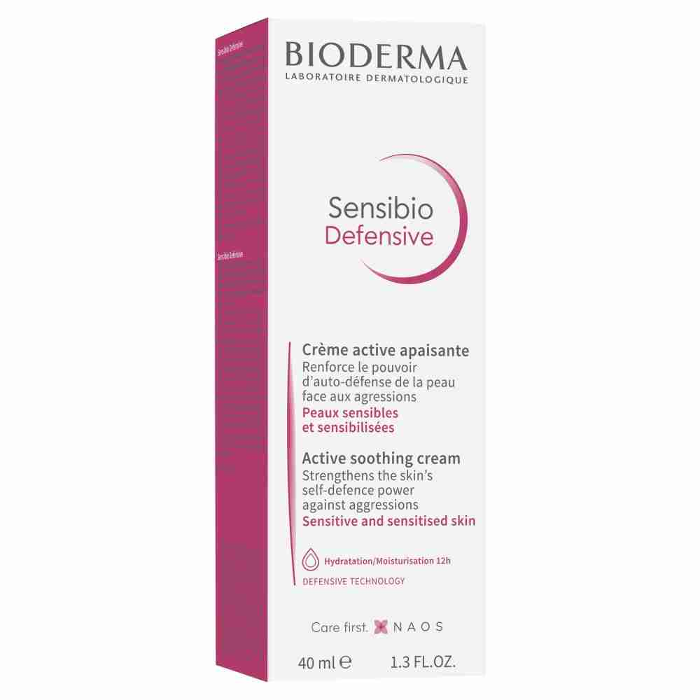 Bioderma Sensibio Soothing Lightweight Defensive Moisturiser - 40Ml