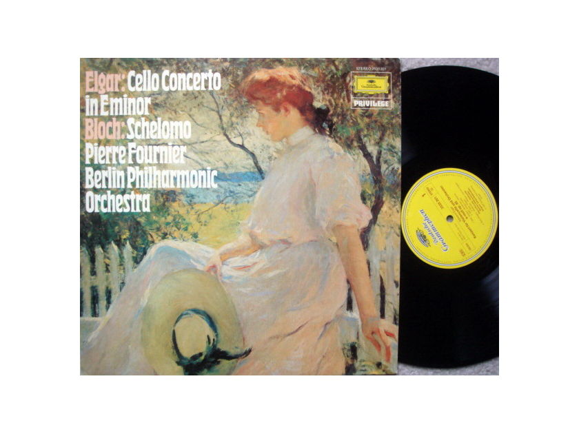 DG / FOURNIER-WALLENSTEIN, - Elgar Cello Concerto, VG+!