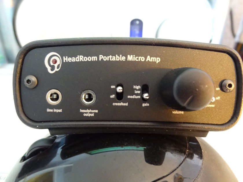 Headroom Portable Micro Amp Headphone amp