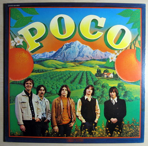 Poco - Poco - Original 1st Pressing - 1970 Epic Records...