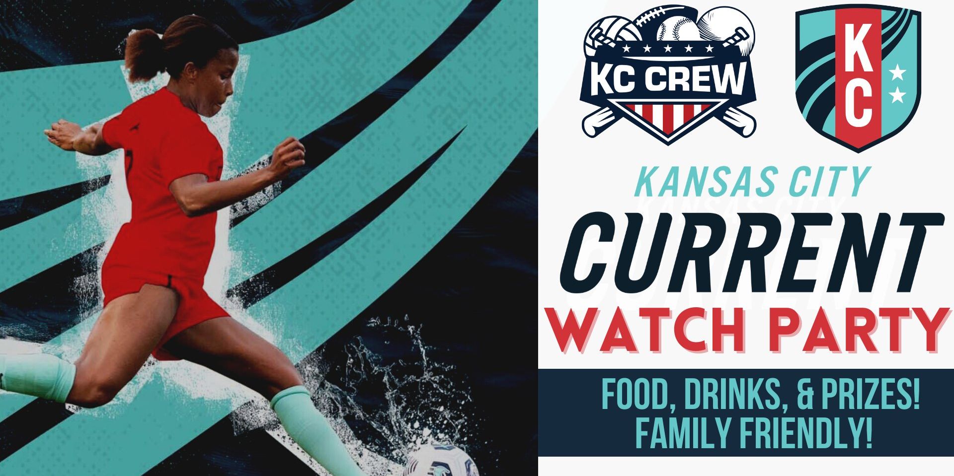 Kansas City Current Watch Party promotional image