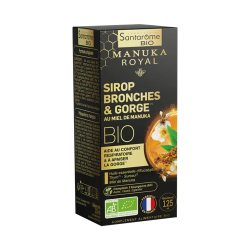 Manuka Bio-Sirup - Bronchien & Hals