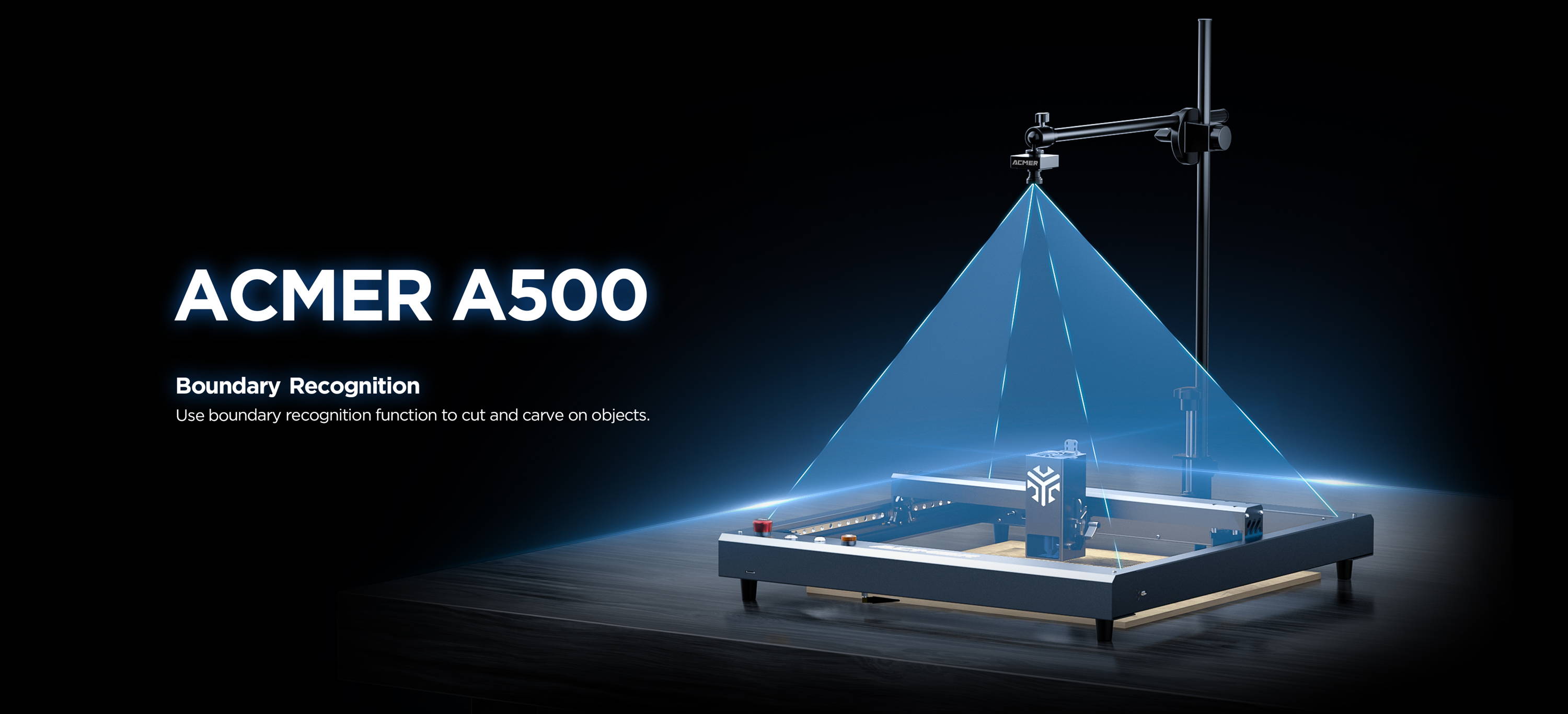 ACMER A500 Lightburn kamera