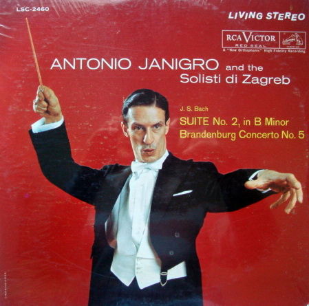 ★Sealed★ RCA LIVING STEREO / JANIGRO, - Bach Suite and ...
