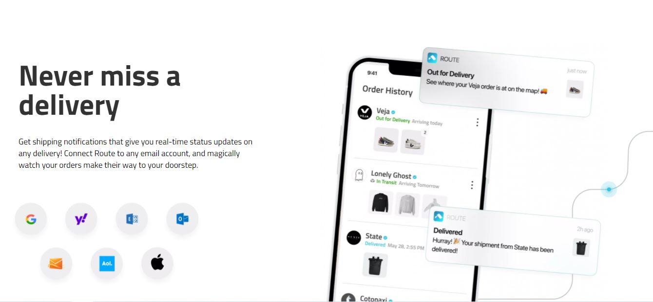 Route product / service
