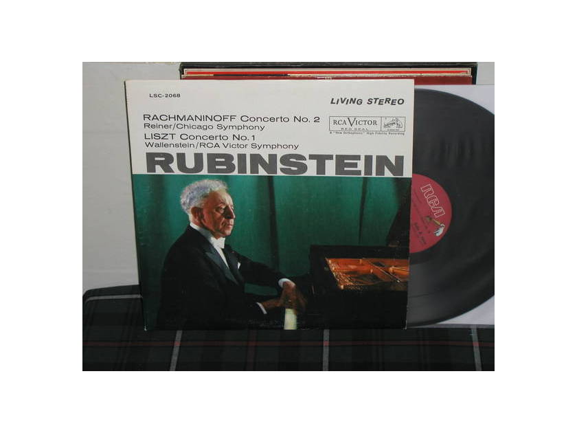 Rubenstein/Reiner/CSO - Rachmaninoff Cto 2 RCA LSC 2068 side dog