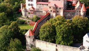 burg ronneburg panorama view ost