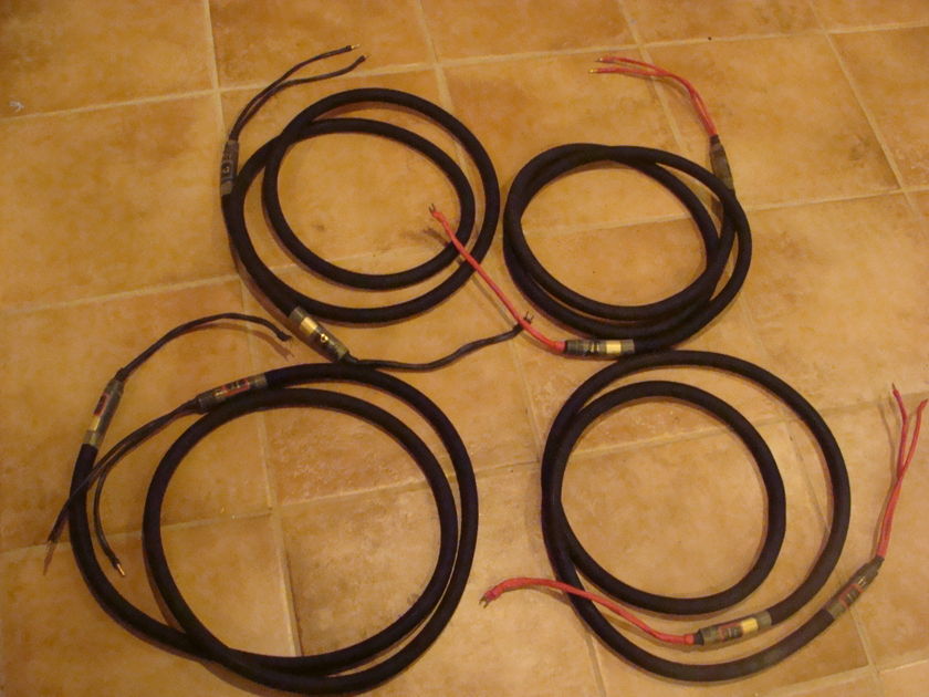 Purist Audio Design  Colossus Rev A  10ft Complete set of 4 Bi-Wired cables