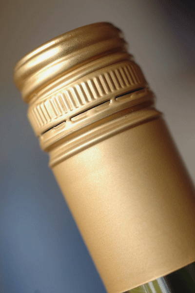 Capsule à vis pour bouteille de vin