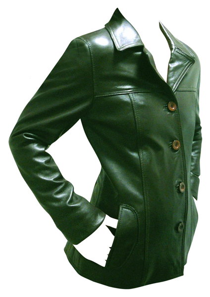 FLORENCE - Green LEATHER - Image 3