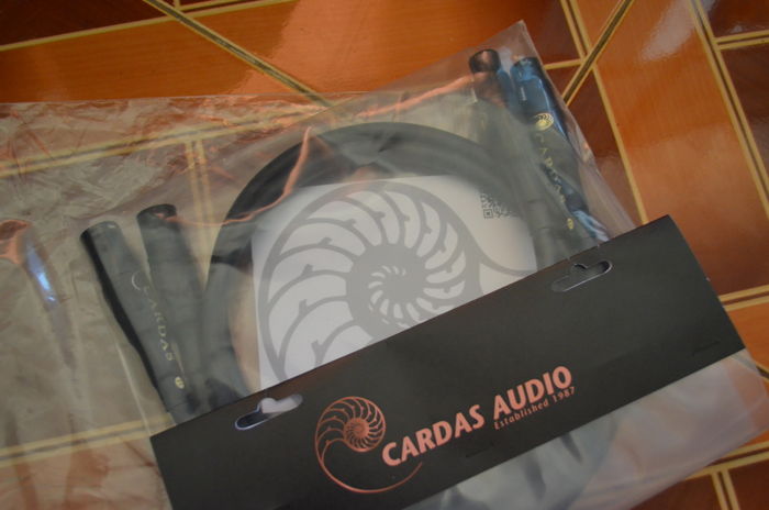 Cardas Audio Golden reference 1m XLR pair brand new!