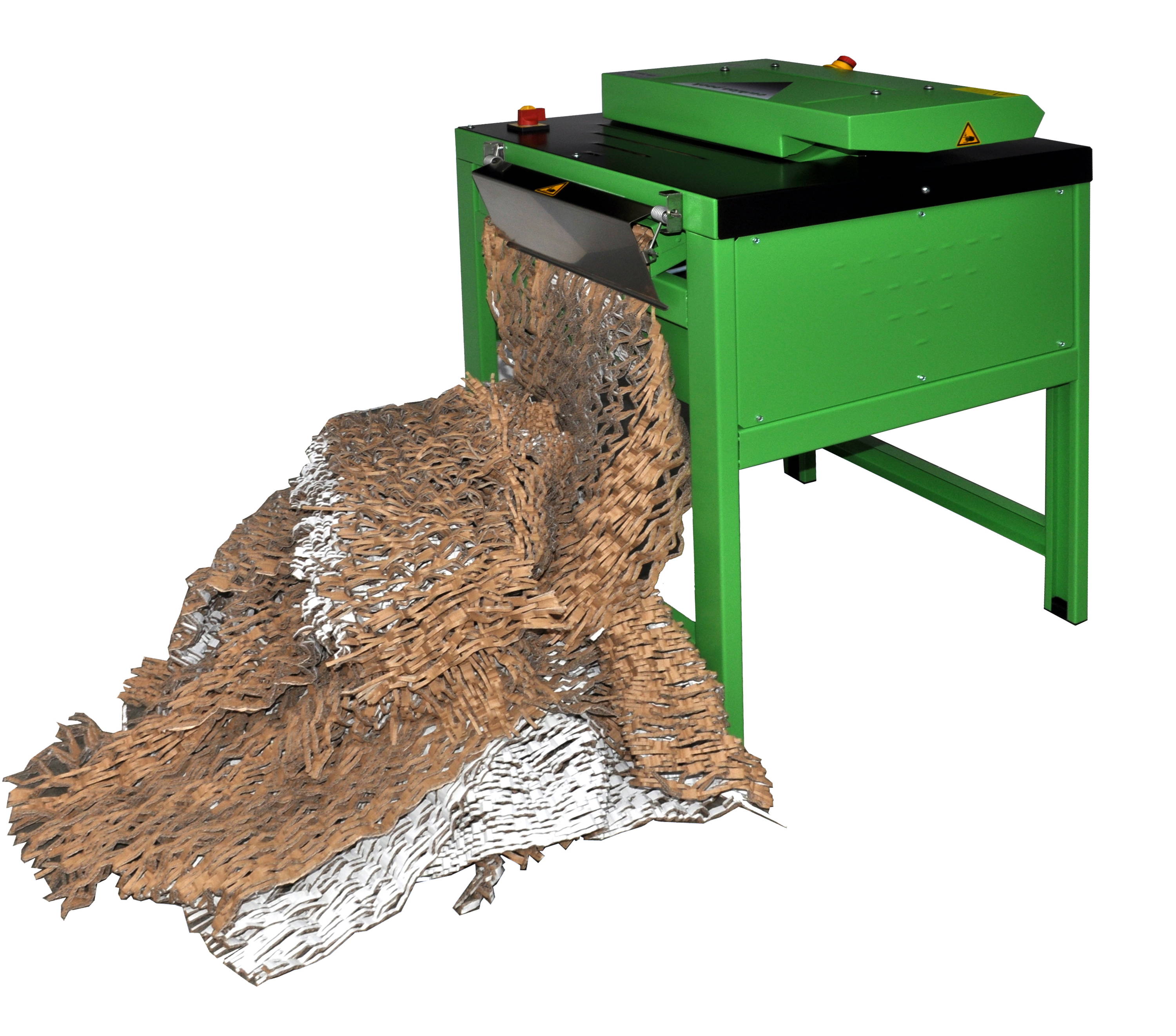 Cardboard shredding machines optomax 