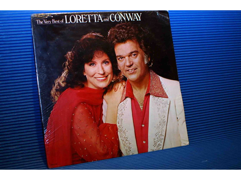 LORETTA LYNN & CONWAY TWITTY   - "The Very Best Of Loretta & Conway - MCA 1979 SEALED