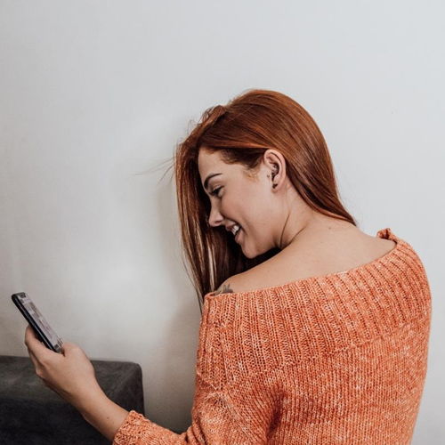 Pumpkin Colored Blouse