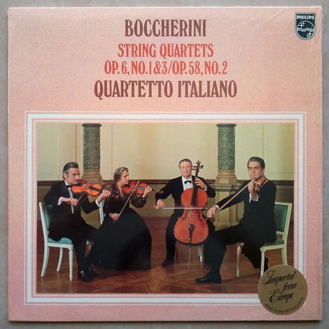 Philips/Quartetto Italiano/Boccherini - String Quartets...