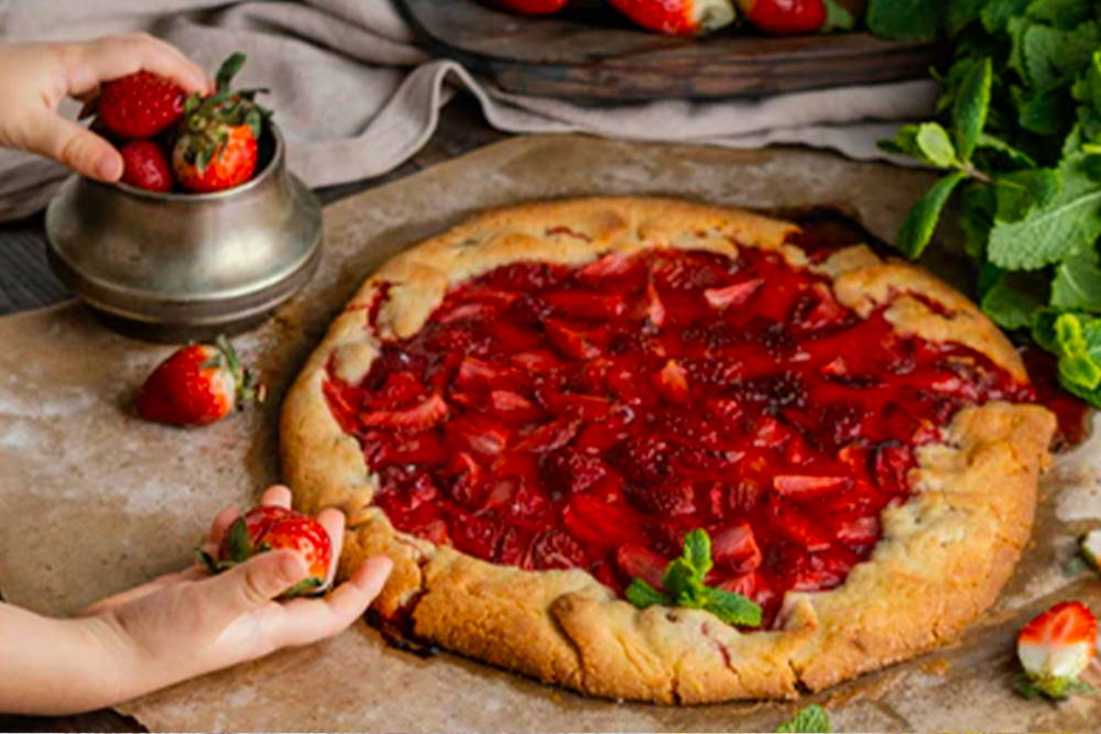 tarte aux fraises cbd