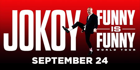Jo Koy Funny is Funny World Tour promotional image