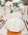 menu du mariage
