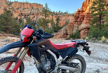 2021 HONDA CRF300L motorcycle for rent near Roswell, GA