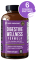 A bottle of the best digestive enzyme supplement