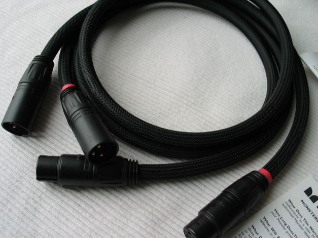 Monster cable M Series M1000i XLR Balanced interconnect...