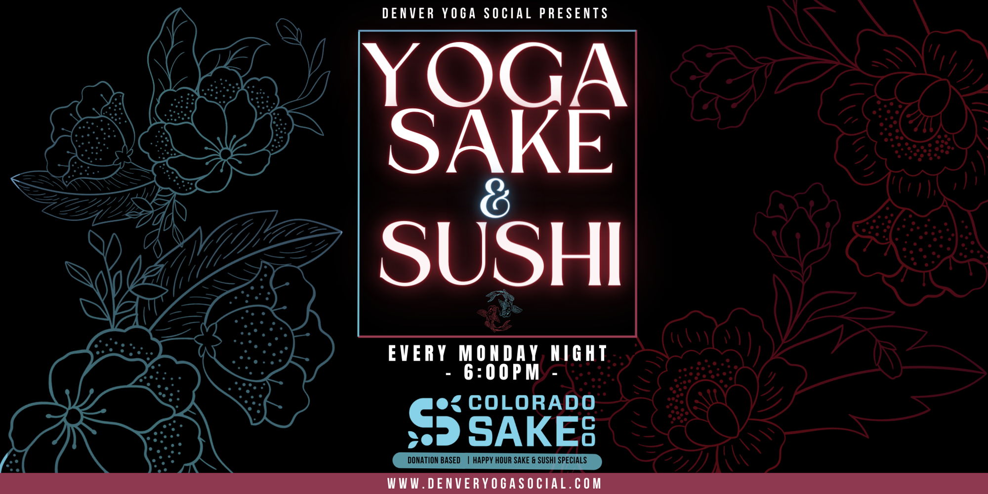 Yoga Sake & Sushi promotional image