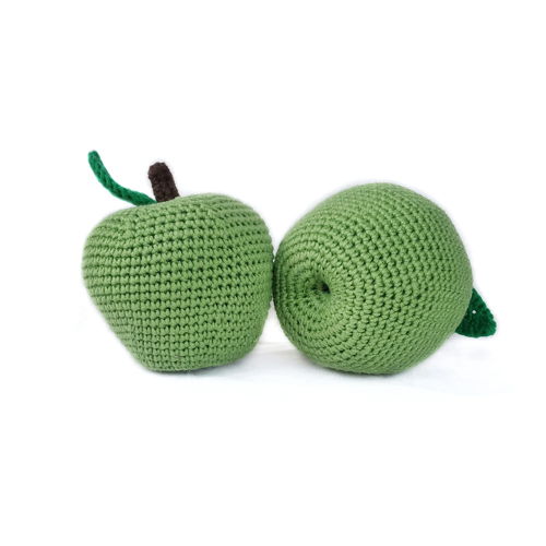 APPLE haakpatroon PDF - Boerderij Play Food Gehaakt Voedsel Patroon Amigurumi Patronen Speel Keuken Beginner Gemakkelijk Gehaakt Fruit Patroon