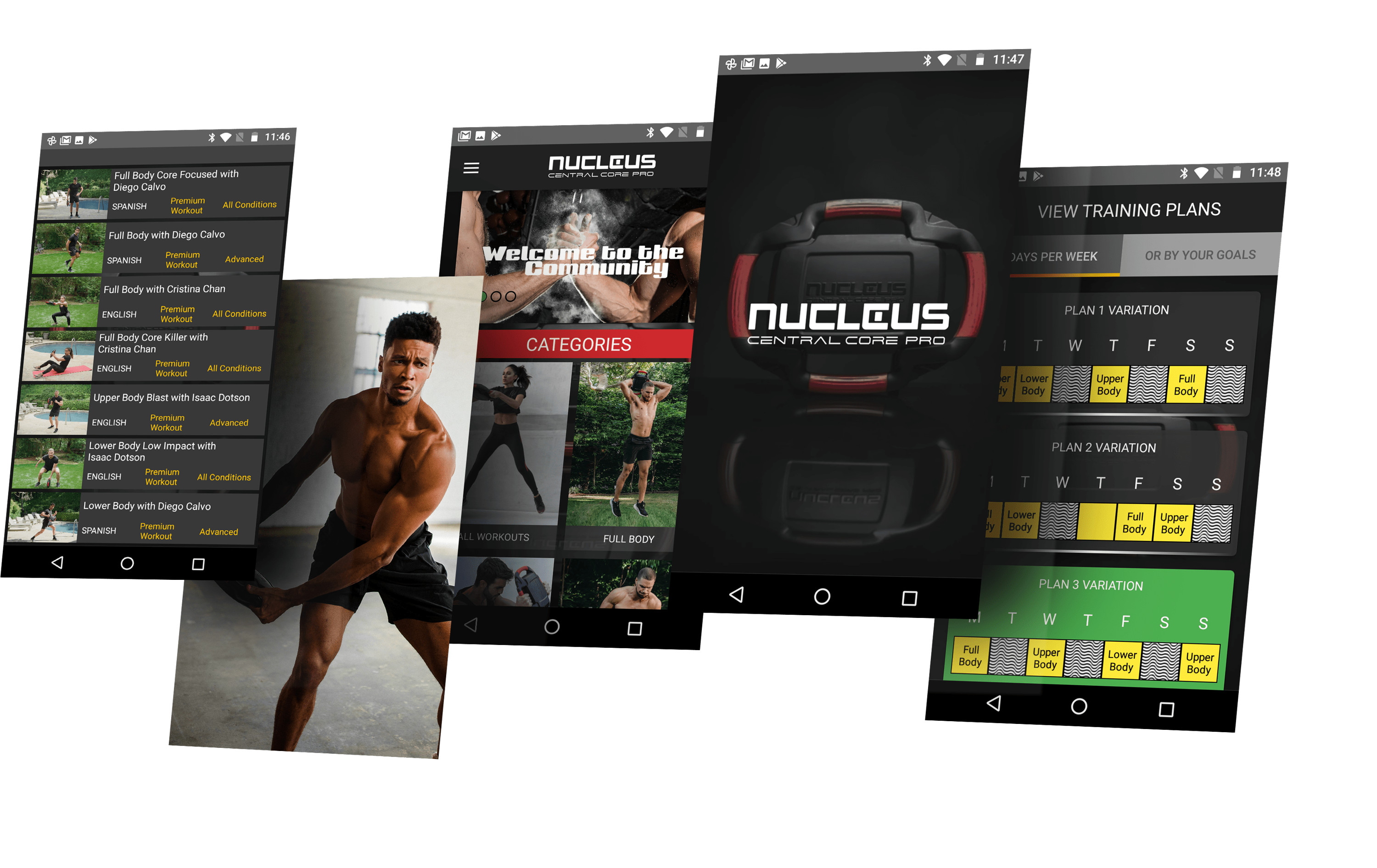 Liquid Impact Force Technology Nucleus Core Pro Home Workout Equipment ...