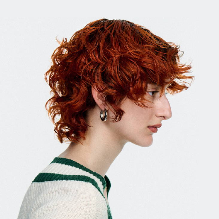 Davines hair model