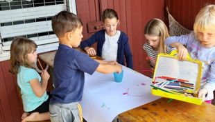 iris brosen kinder malen