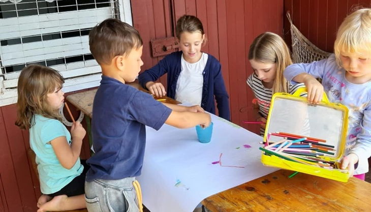 iris brosen kinder malen