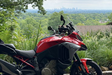 2025 DUCATI MULTISTRADA V4 motorcycle for rent near Hoboken, NJ