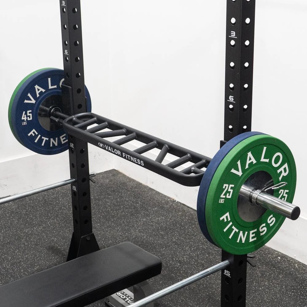 Valor Fitness Multi Grip Barbell with weights