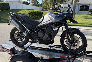 2024 TRIUMPH TIGER 850 SPORT motorcycle for rent near CORAL SPRINGS, FL