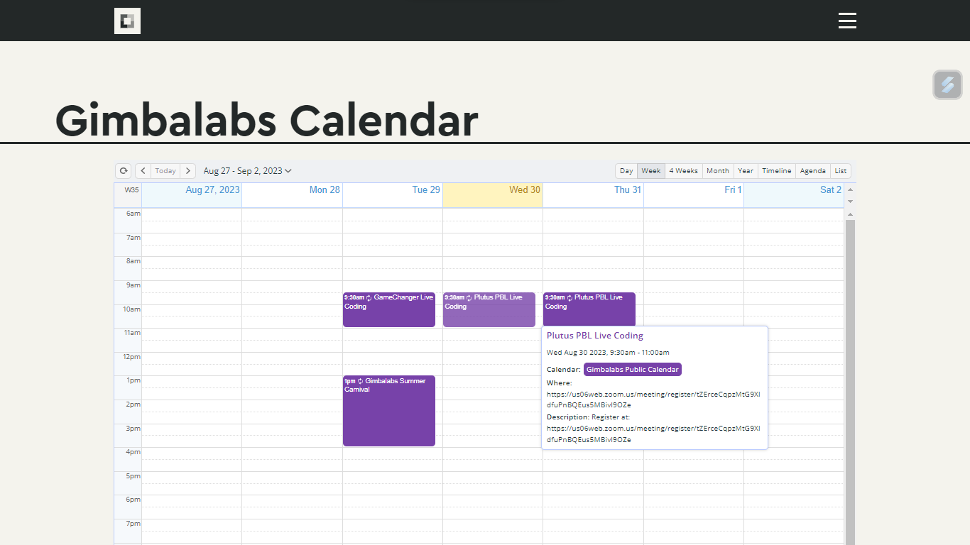 https://gimbalabs.com/calendar/