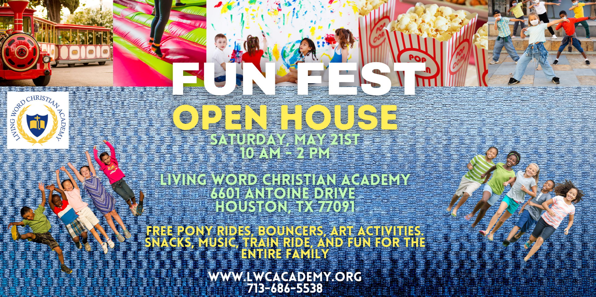 FUN FEST - OPEN HOUSE LWCA Kids Afterschool/Summer  promotional image