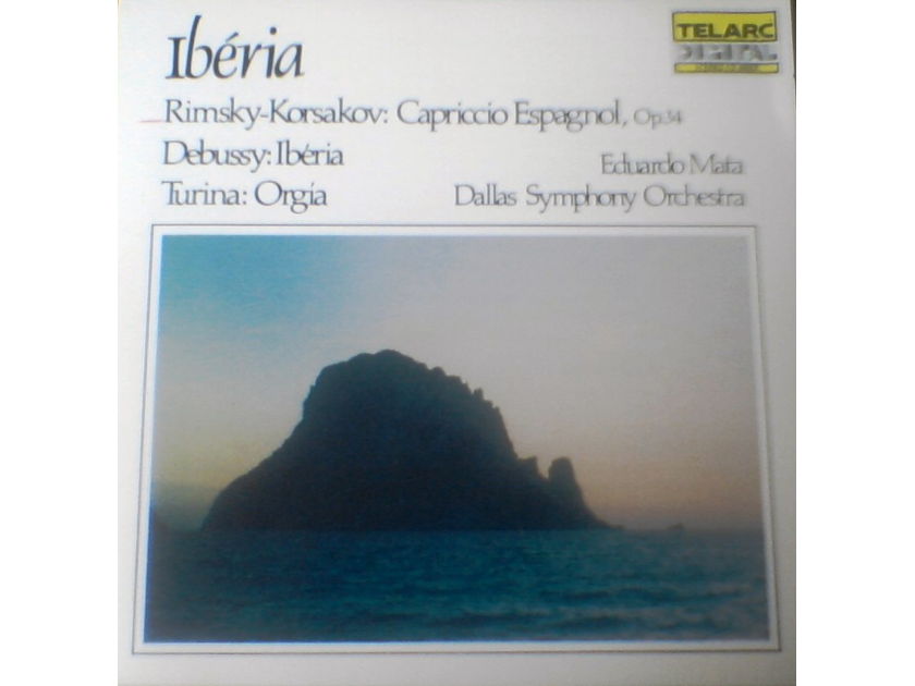 (2) older Telarc Classical CDs - Iberia + Ozawa from 1981...free ship