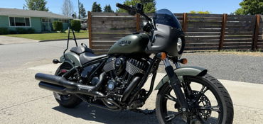 2023 INDIAN CHIEF DARK HORSE motorcycle for rent near Spokane, WA