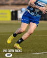 Norths Devils Rugby League player in EV2 Pro Crew Socks