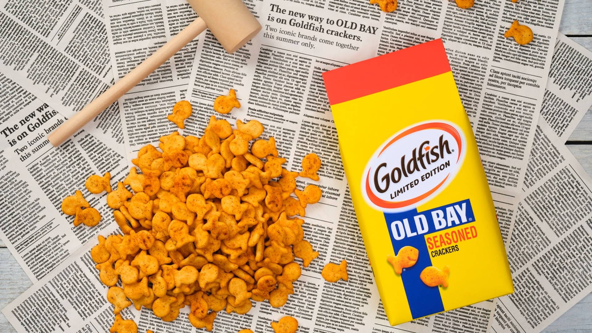 Featured image for Goldfish and Old Bay Team Up For Tasty Collab