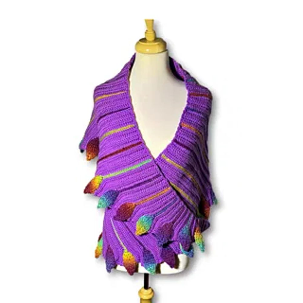 FALLING LEAVES SHAWL YARN KITS