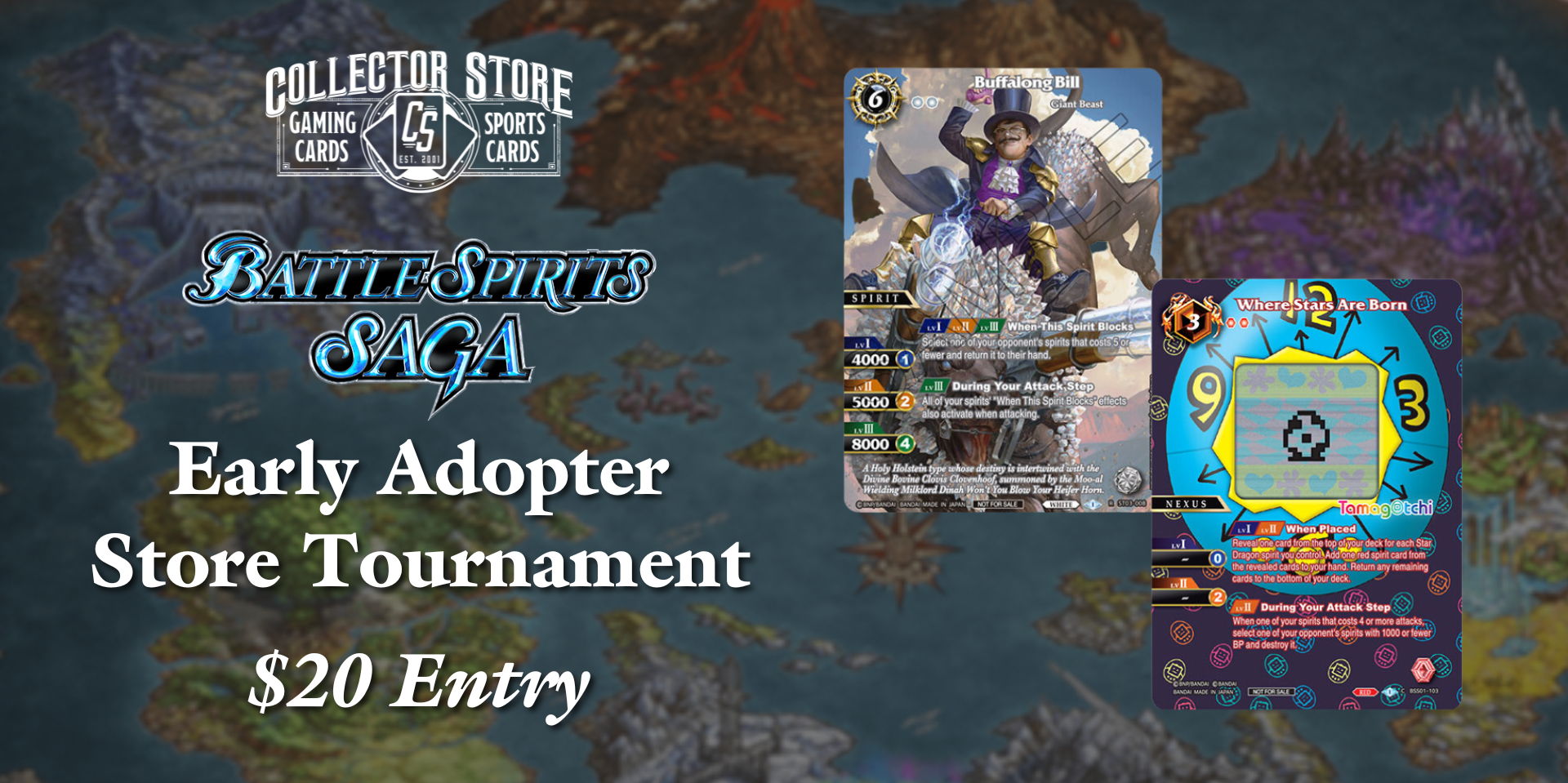 Battle Spirits Saga Early Adopter Store Tournament promotional image